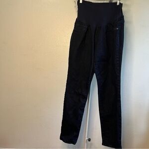 Indigo Blue maternity jeans, dark wash. Sz XL. EUC.